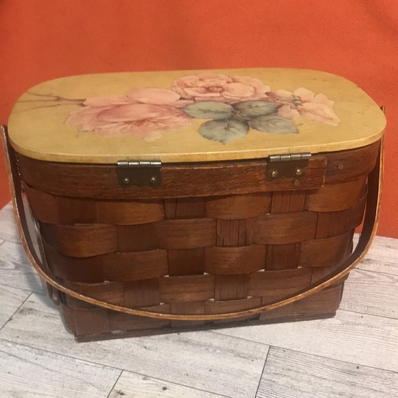 Vintage Putney Vermont Basketville Primitive Purse - Picture 5 of 10